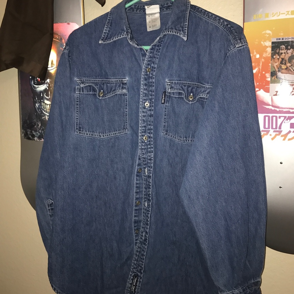 Vintage unisex Looney Tunes denim shirt